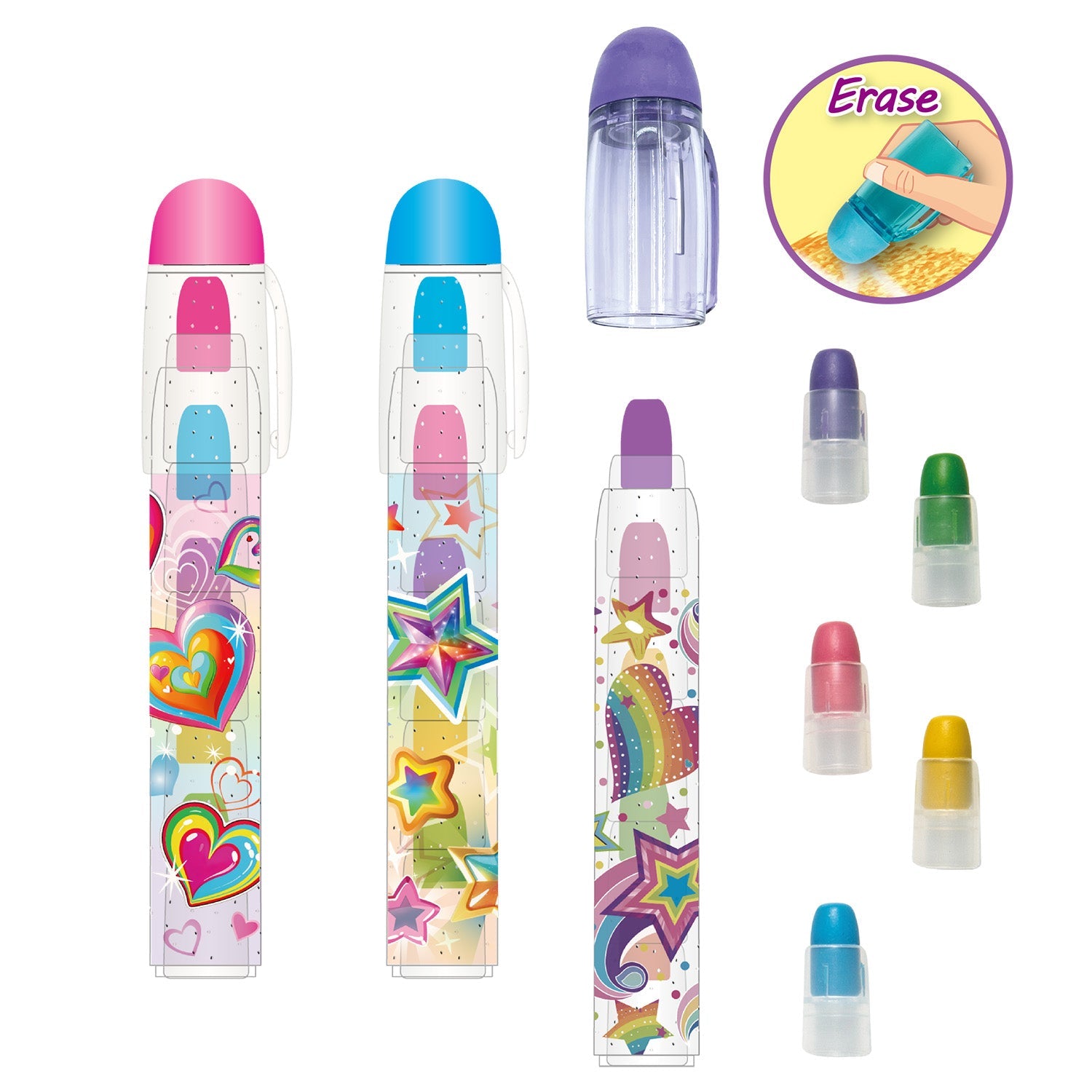 I. Crayon & Erasable crayon