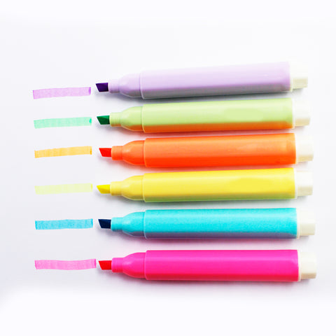 Item no.: Mini pencil shaped highlighter set, 6pcs/pack