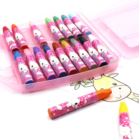 KT0680-01000   CRAYON  18 pcs /Box Assorted