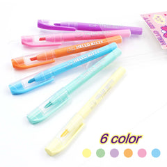 K0743-08000 Pastel Highlighter, Pack of 6