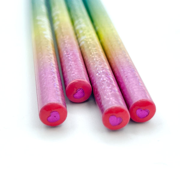 Glitter Dipped Pencils