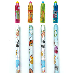 VEOH01  Dipped End Wooden Pencil with Plastic Cap