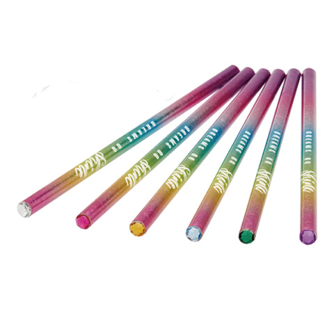 VERT253 Wooden Pencil - Rainbow Holographic Barrel