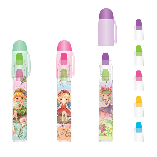 LEOZ37 Erasable Rocket Crayon With Eraser