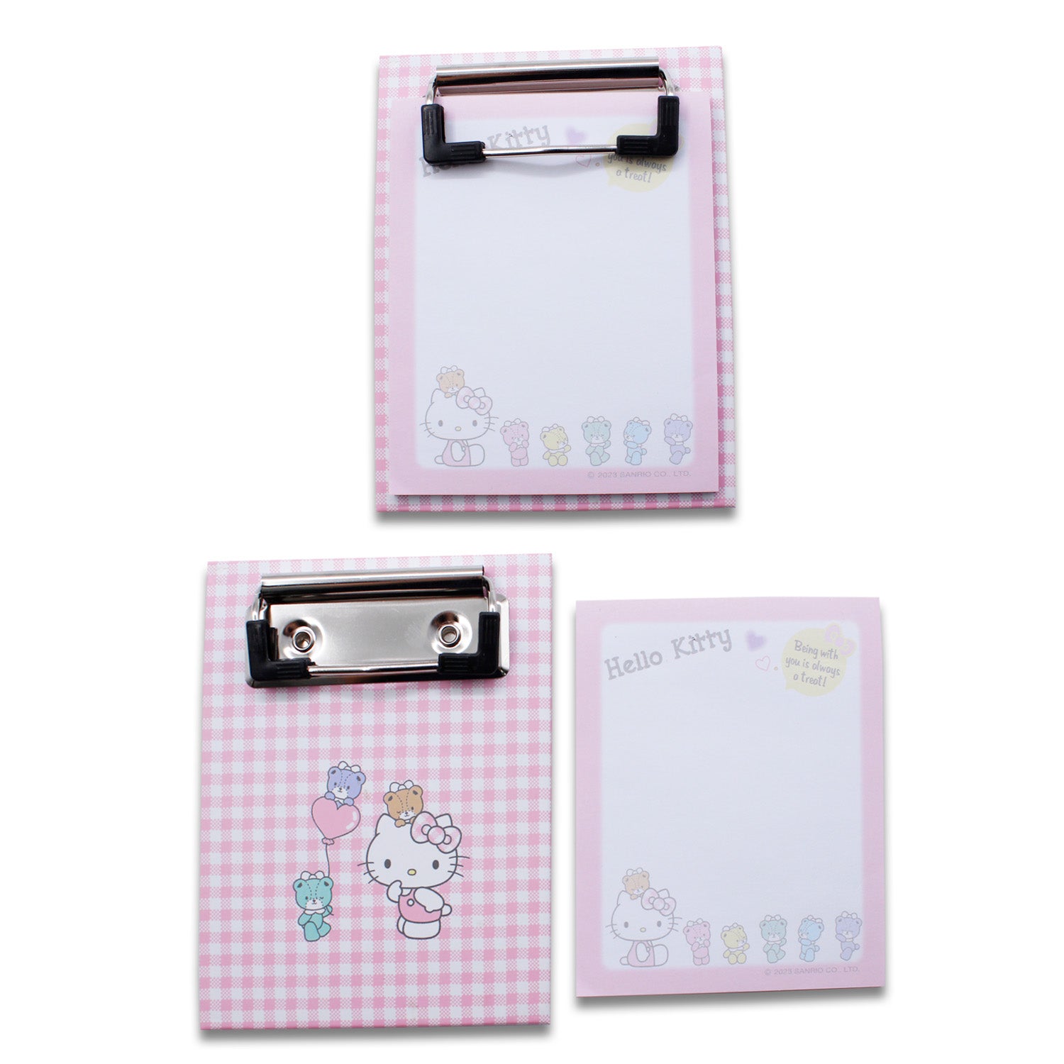 Hello Kitty Mini clipboard with memo pad – Bensia