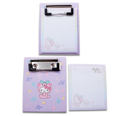 Hello Kitty Mini clipboard with memo pad