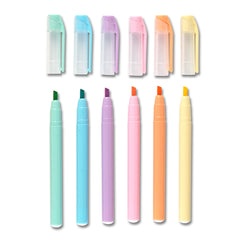 XBOH08 Pastel Highlighter, Pack of 6