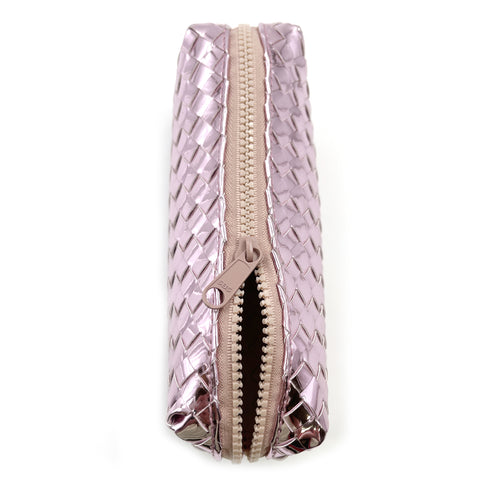 RCNO024  Pink Weave Pencil Bag