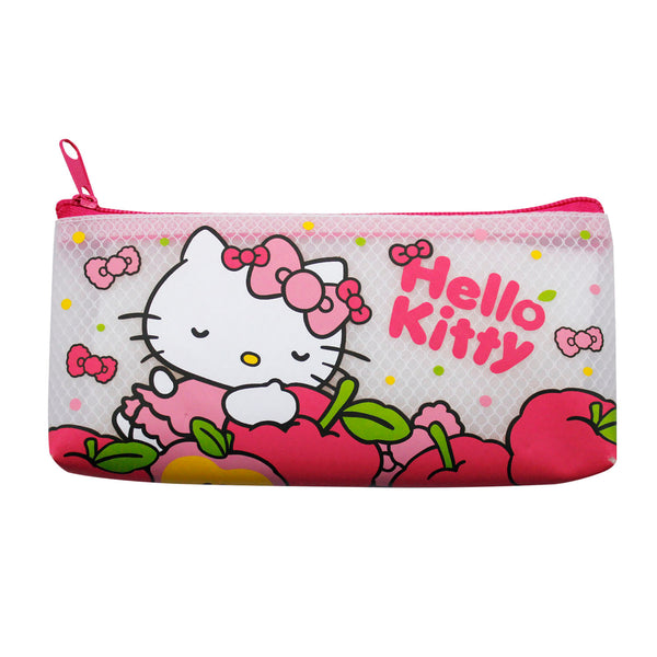 Hello Kitty Mesh Pencil Pouch