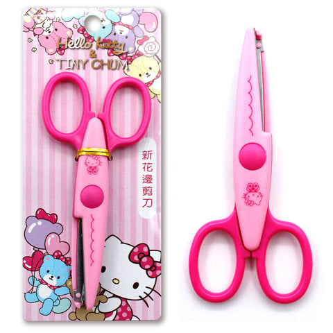 Hello Kitty Scissor with Wave Cutting