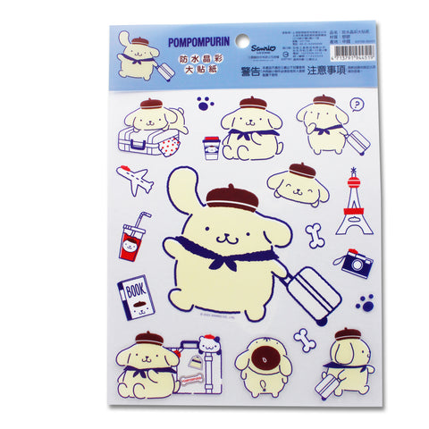 Hello Kitty & Pom Pom Purin Waterproof Sticker Pack