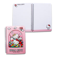 Hello Kitty Pastel Bubble Coil Notebook