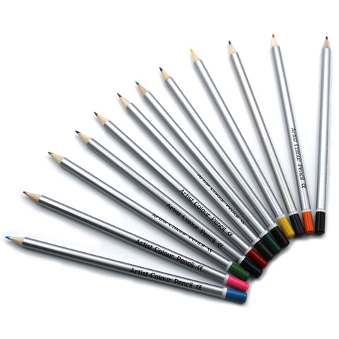 VINO017  60 Colored Wooden Pencils Set