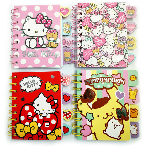 Hello Kitty Spiral Mini Notebook