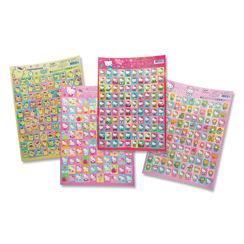 Hello Kitty & Pom Pom Purin Holographic Sticker Pack