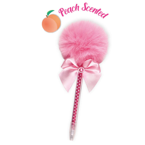 BKOH57 SCENTED Ball Pen With POM POM Topper