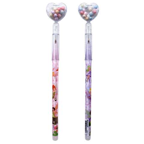 BNRT68 Ball Point Pen With Heart Topper