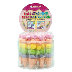 CDDG01 ERASABLE Scoop Stacking Crayon