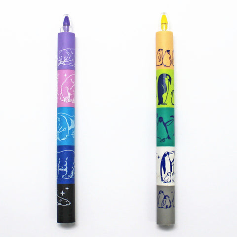 CDFE11 Erasable Crayon With Round Eraser Barrel