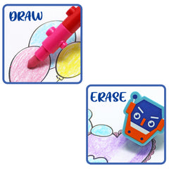 FQNO03 ERASABLE Block Crayon Set
