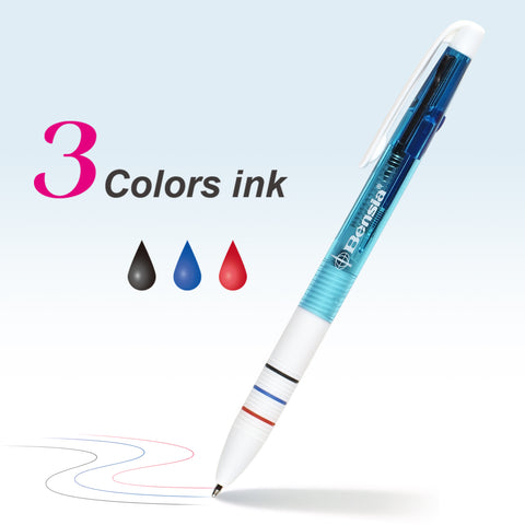 KSNO73 Mechanical Ball Point Pen 3 color in 1