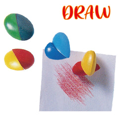 LENO01 Heart Erasable Twist Crayon
