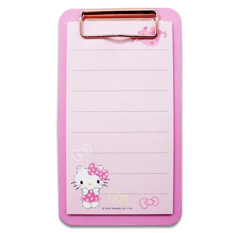 Hello Kitty Memo Pad with Mini Clipboard