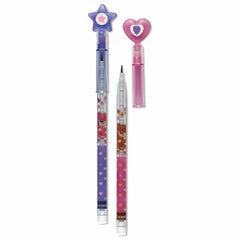 PARTD65 Non-Sharpening Pencil with  Star and Hear Topper