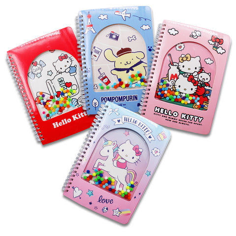 Hello Kitty Pastel Bubble Coil Notebook