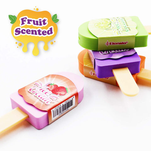RENO146 Scented Ice Cream Eraser