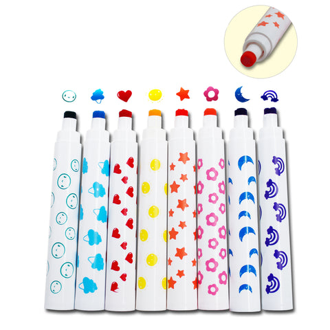 Stamp markers 8pk