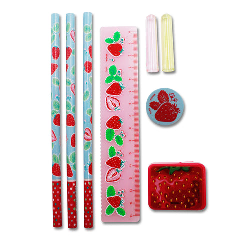 Strawberry Scented Stationery Set
