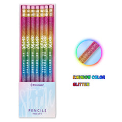 VENO190 Rainbow Color Glitter Barrel