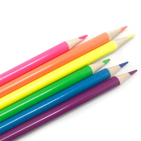 VINO74 Wooden Neon Colored Pencil