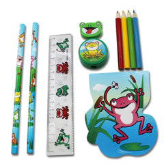 WCNO204 Happy Frogs Stationery Set