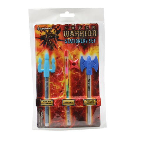 WCWO232 Super Warrior Stationery Set