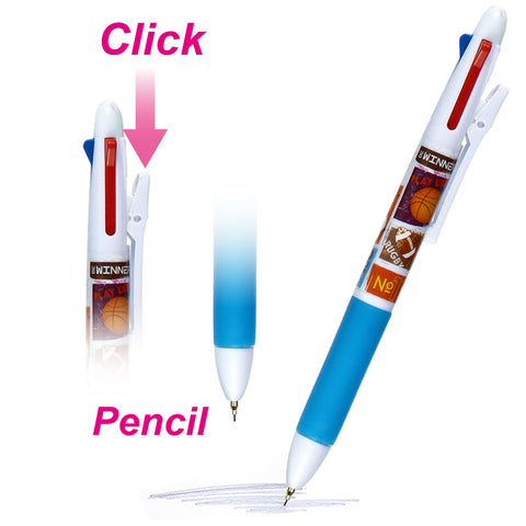 XHNO107  Mechanical Ball Point Pen 3 Color &  Pencil